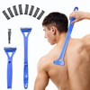 ETbyto Back Shavers for Men with Foldable Long Ergonomic Handle:
