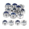 TA-VIGOR 10Pcs M8 x 1.25mm Nylon Hex Lock Nuts, 304