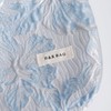 RANIT Fresh Style Lily Embossed Cosmetic Bag - Travel Toiletry