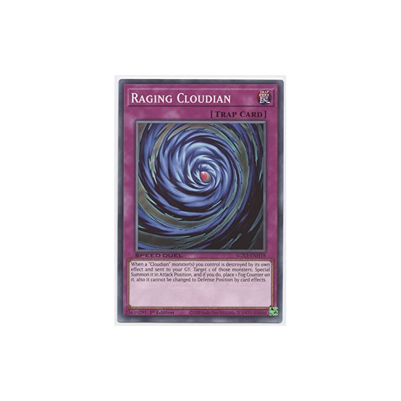 Raging Cloudian - SGX3-ENH18 - Common - 1st Edition