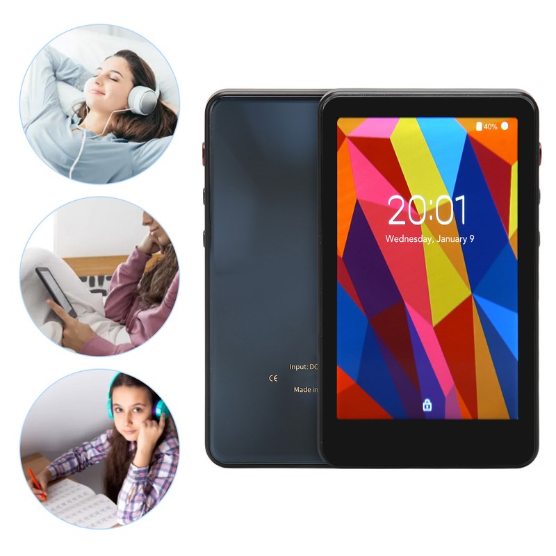 MP4 Player 4 Inch Full Touch Screen HD Noise Reduction