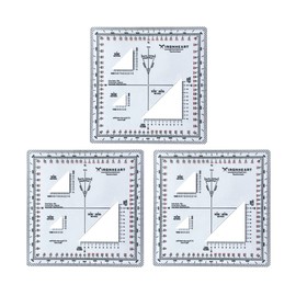 Ironheart Military Protractor Accurately Cut for Land Navigation