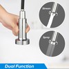 LONABR 2-Function Kitchen Faucets High Arc Kitchen Sink Faucet with