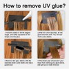 GlamorDove 30ml UV Hair Glue Remover Hair Extension Super Fast