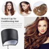 Heat Cap Hair Deep Conditioning - Heating Thermal Steamer Cap
