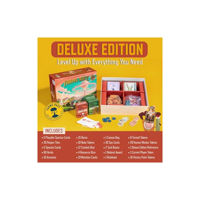Deluxe Edition – Premium Strategy Board Game for Adults &