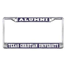 Texas Christian (TCU) Plate_Frame (DOMED TCU ALUMNI PLATE FRAME (22855))
