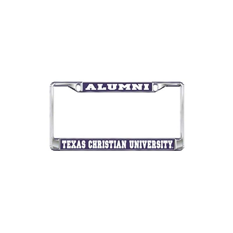 Texas Christian (TCU) Plate_Frame (DOMED TCU ALUMNI PLATE FRAME (22855))