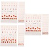 Healvian 30sheets Easter Bunny Nail Art Stickers Cute Carrot Nail Decals for Gel Easy to Use Safe Materials for Home