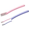 Straight Eyebrow Razor 2-Pack for Trimming Beauty Razor 3ea