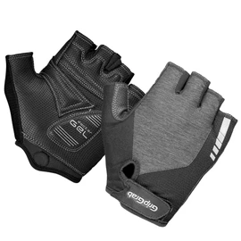 GripGrab Unisex's Women's ProGel Padded Fingerless Anti-Slip Summer Cycling Gloves Cushioned Shock-Absorbing Road Gravel Mountain-Bike Short, Grey, Medium