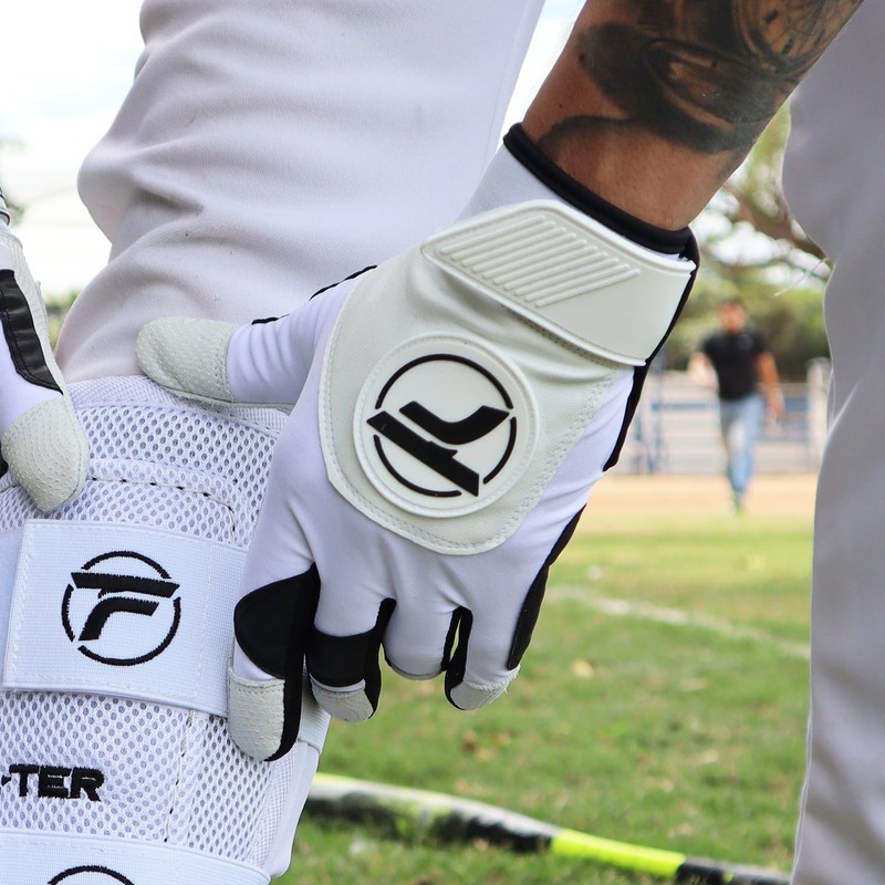 FELTER FITNESS Guantes de Bateo para Béisbol y Sóftbol Adulto