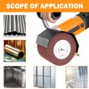 Nylon Brush: 80 Grit Sanding Brush Polishing Brush Sanding Roller