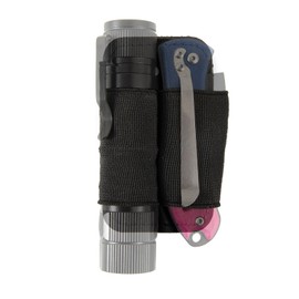 Tactical Modular Organizer, EDC Elastic Organizer Holder, EDC Insert Pouch Panel Hook Backed Accessories Holder, EDC Organizer Attachment for Backpack, Tactical Vest, EDC Bag (S)