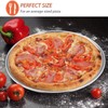 12 Inch Pizza Pan Set of 2, E-far Stainless Steel