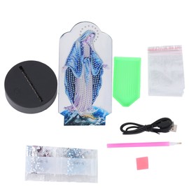 DIY Diamond Painting 7 Colors Night Light LED Diamond Painting Embroidery Home DecorDP10