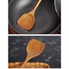 FJNATINH Wooden Spatula with Long Handle for Cooking Kitchen Cookware
