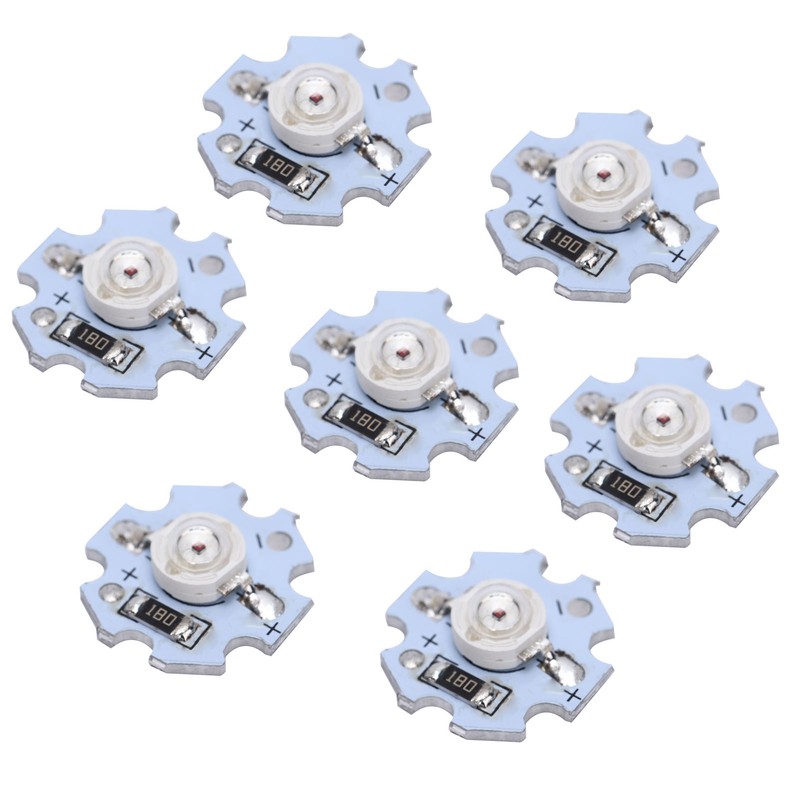 25Pcs 0.5W 5V High Power LED Lamp Bead Light Source
