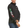 Ariat Mexico Jacket Women's Softshell Black - Size: XS