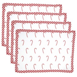 Candy Cane Placemats (Set of 4)