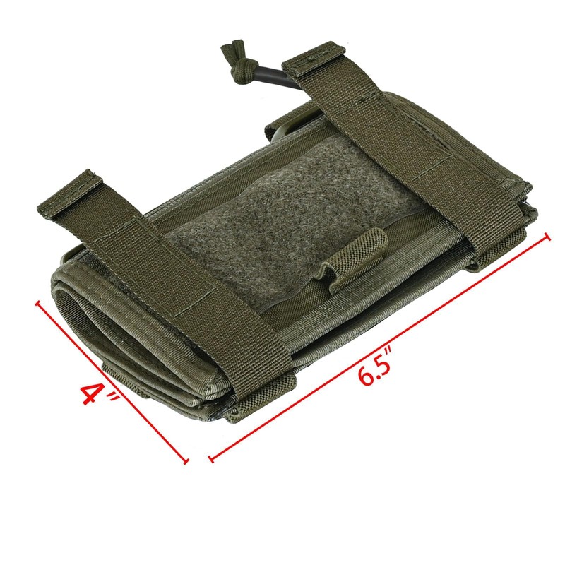 Tactical Arm Sleeve Map Pouch Case Documets Holder Wrist Case