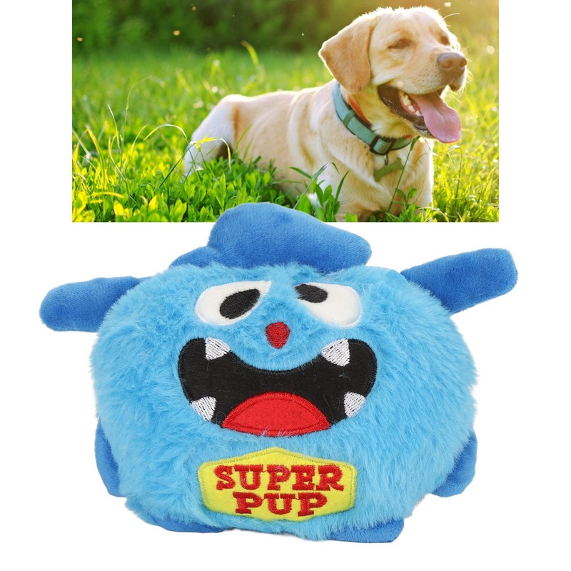 Dog Squeaky Ball Toy 900mAh Electric Interactive Bouncing Ball Soft