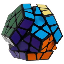 PTIT'GÉNIE - Dodecahedron - Game Speed Rubik's Cube - Manual Skills Mental Stimulation Problem Solving 7.5 x 9 x 8 cm