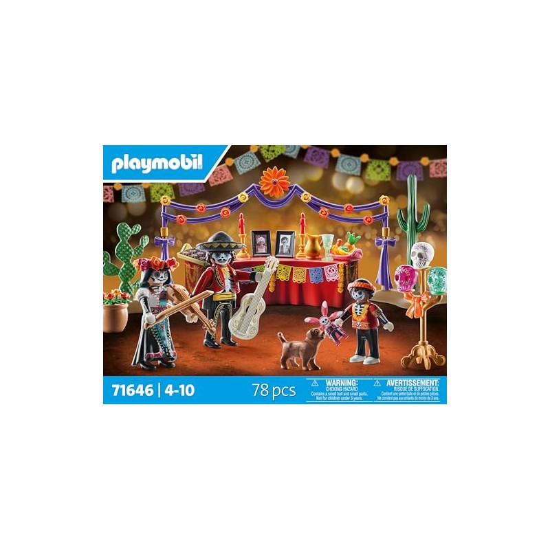 Playmobil Playset Ofrenda de Día de los Muertos