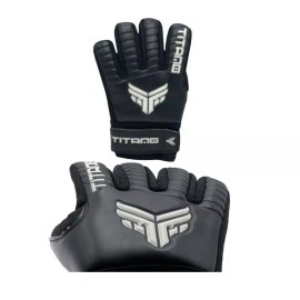 Titano GK Grip II Goal keeper Glove Negative Cut sizes 4 to 11 black