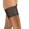 sesto senso Hold-Up Fishnet Stockings Lace Stockings Fine Mesh Stockings