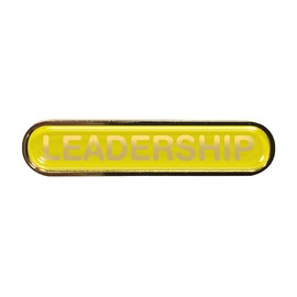 Capricornone Leadership Yellow School Bar Badge