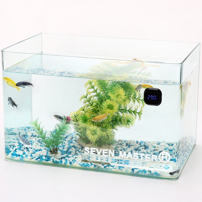 Aquarium Thermometer ℃/℉ Switch LCD Digital Fish Tank High Digital