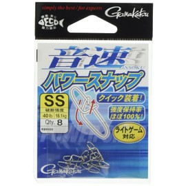 Gamakatsu Snap Sound Speed Power Snap M 80lb 36.2kg 7 Pieces 67850