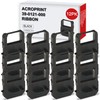 12-Pack Replacement for Acroprint 39-0121-000 Time Clock Ribbon, Lathem E
