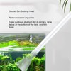 disclean Aquarium Siphon Water Changer Kit Manual Gravel Vacuum with