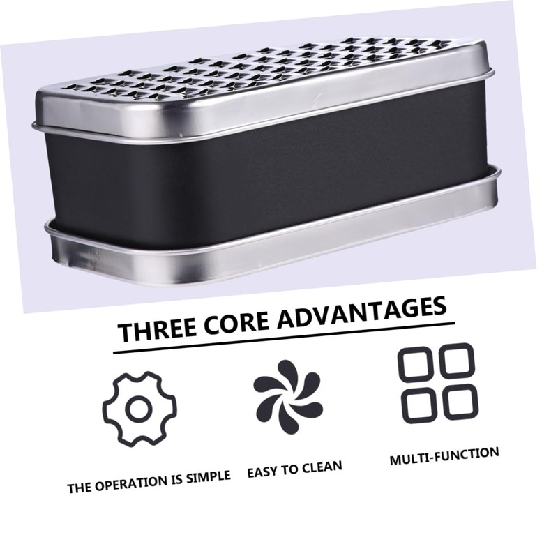 LIFKOME 1Pc Kitchen Grater with Storage Container Peeling Tool for