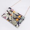 QTKJ Clutch Purses for Women, Envelope Package, Sequin Embroidered Flowers