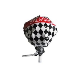 15 pcs x 9g of Fazer Salmiakki - Lollipop - Original - Finnish - Salmiak - Salty Liquorice - Licorice - Hard - Boiled - Candies - Sweets