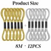12pcs Skeins Glitter Embroidery Floss Metallic Embroidery Thread Sewing Cross