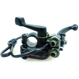 Aquiver Auto Parts New Thumb Throttle with Dual Brake Lever Assy for 50cc 90cc 150cc 250cc ATV Quad Roketa Taotao Sunl Kazuma