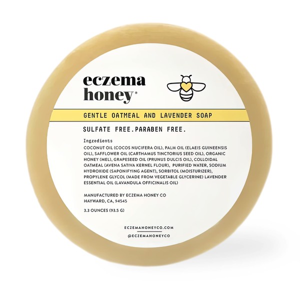 ECZEMA HONEY Gentle Oatmeal and Lavender Soap - Natural Eczema