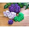 NAVA CHIANGMAI Mixed Mulberry Paper Rose Artificial Flowers Wedding centerpieces