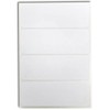 Ideal Seal All-Purpose Labels, 1 x 2.75 inches, White Pack