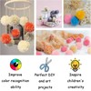 AUPERTO 8 Pcs Pompom Makers 4 Sizes Fluff Ball Bobble
