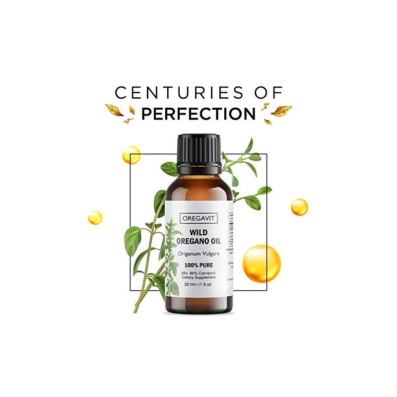 Wild Oregano Oil Organic - 100% Pure Undiluted Organic Wild