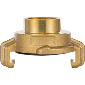 Poppstar Brass Quick Coupling 1/2 Inch Internal Thread (System Geka Coupling 1/2 Inch Thread)