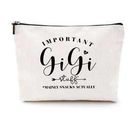 Gigi Gifts Grandma Gifts Grandma Birthday Gifts Funny Makeup Bag Grandmother Gifts Cosmetic Bag Gifts for Grandma Women Nana Mimi Travel Toiletry Bag Mothers Day Christmas Birthday Retirement Gifts