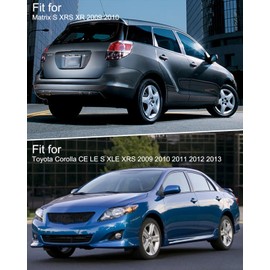 TIKSCIENCE HVAC AC Blower Fan Knob Speed Control Switch Fit for Toyota Corolla Matrix CE LE S XLE XRS Base 2009 2010 2011 2012 2013 Replace 55902-12100, 55902-02030, 55902-02070, 55902-75D358