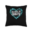 POTS Syndrome Allergic To Gravity Throw Pillow