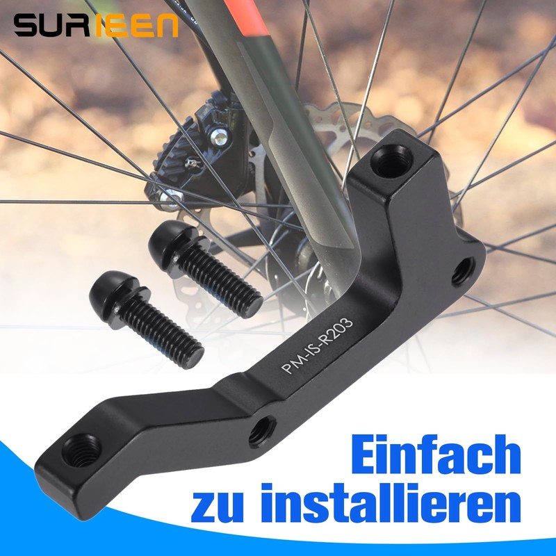 SURIEEN Bicycle Disc Brake Adapter, Replacement Parts Adapter Brake Mount